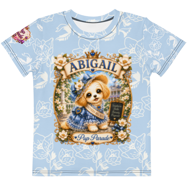 アビゲイルパピーキッズ クルーネックTシャツ